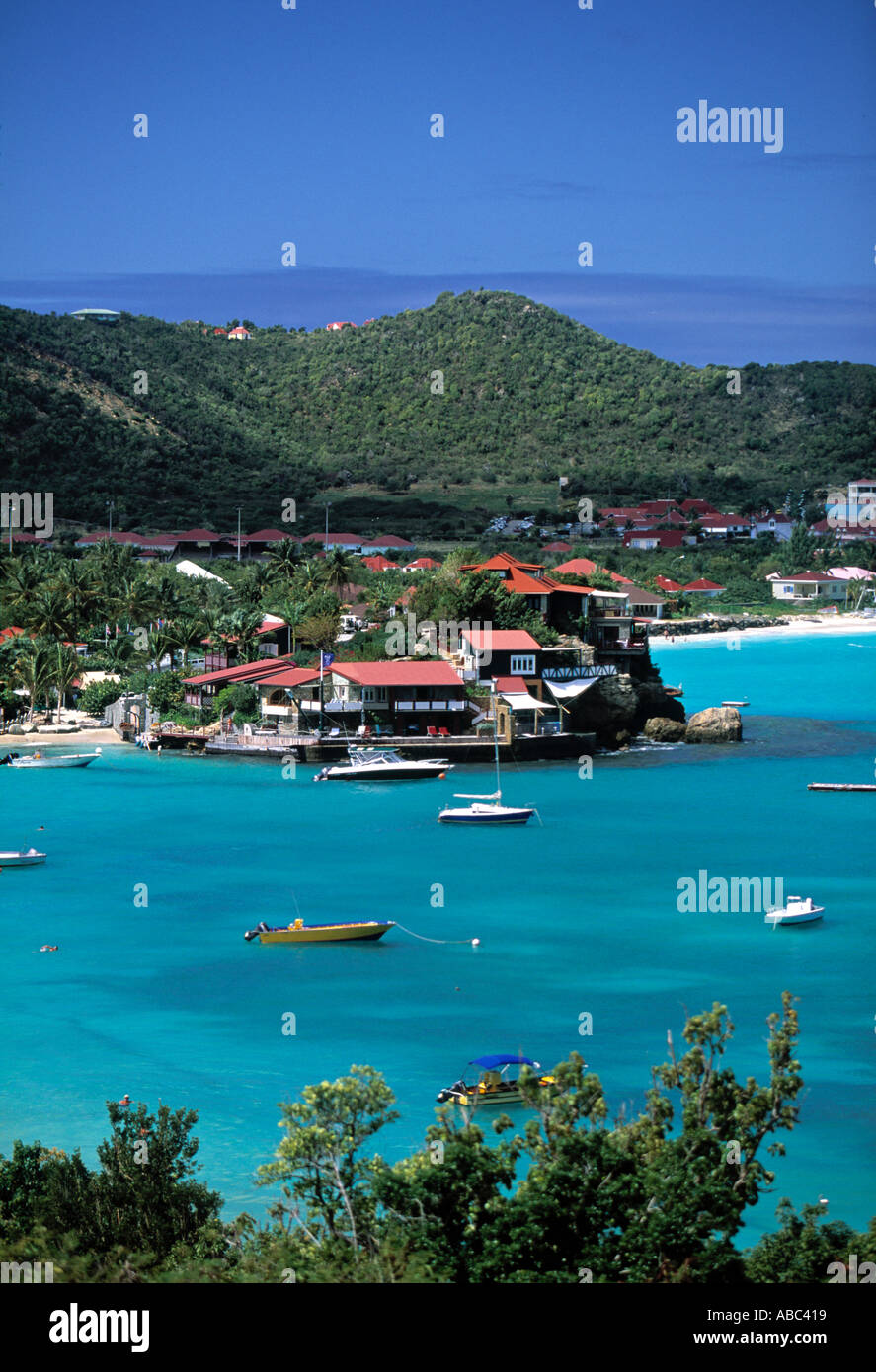 Eden Roc Hotel, St. Jean, St. Barts, French West Indes Stock Photo