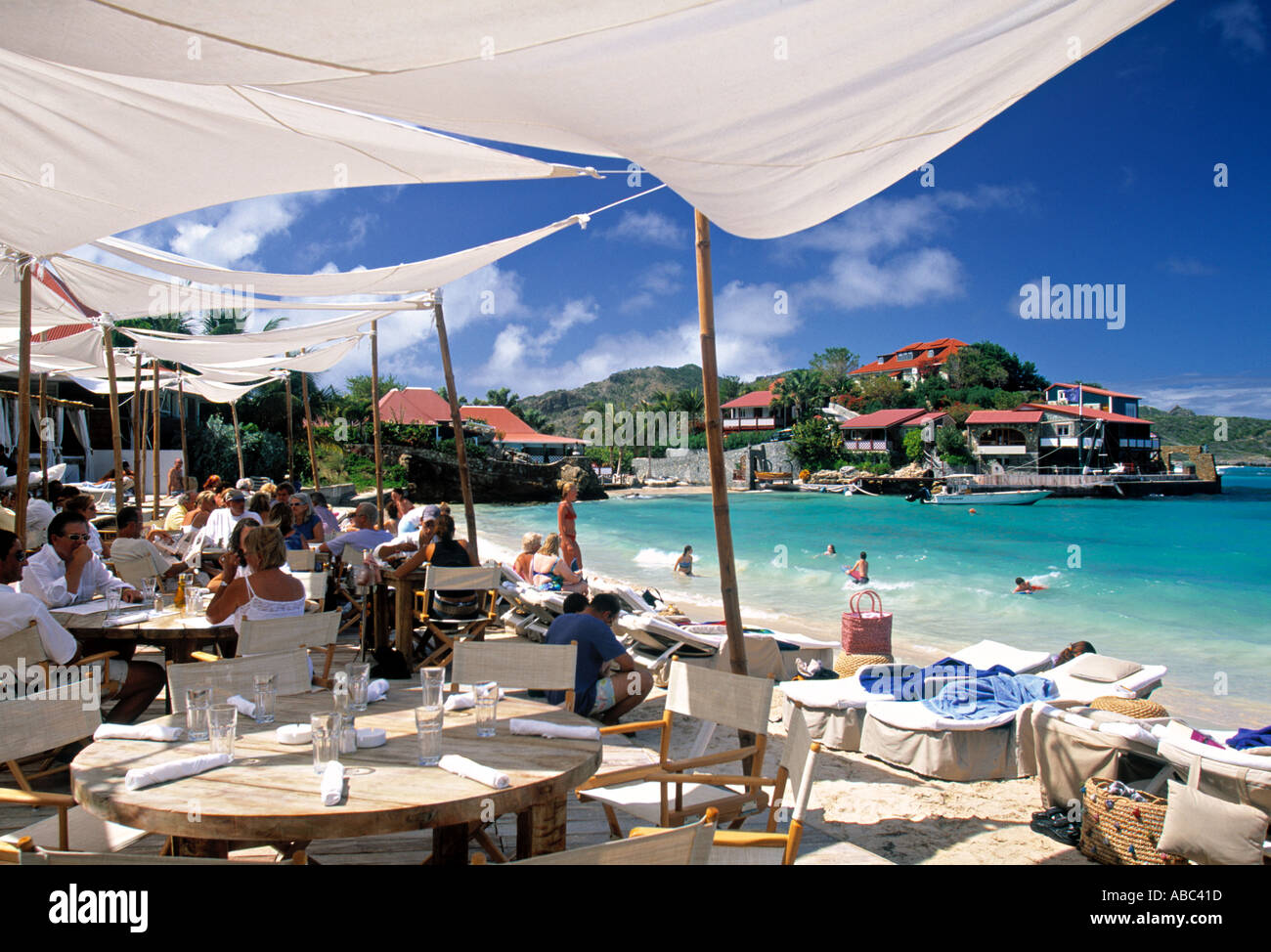 St. Jean, St. Barts, French West Indes Stock Photo - Alamy