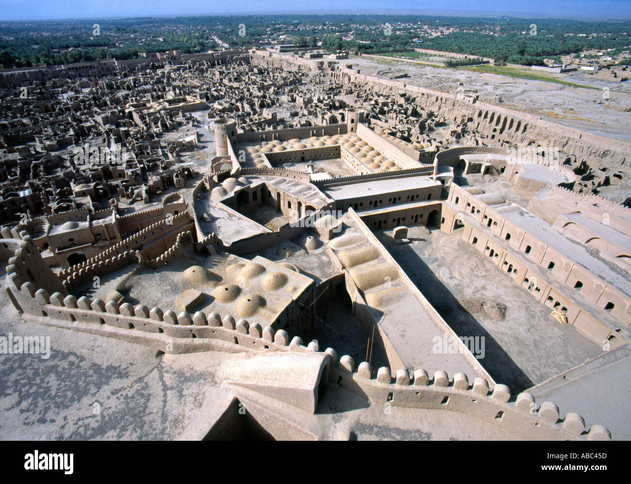 Arg-e Bam (Old Citadel), Bam, Iran Stock Photo