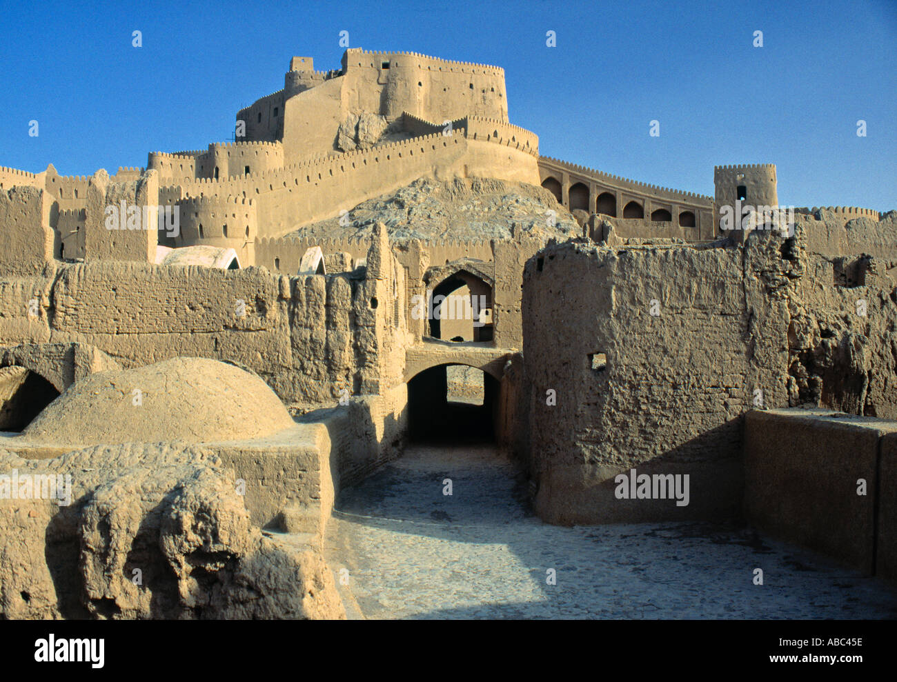 Arg-e Bam (Old Citadel), Bam, Iran Stock Photo