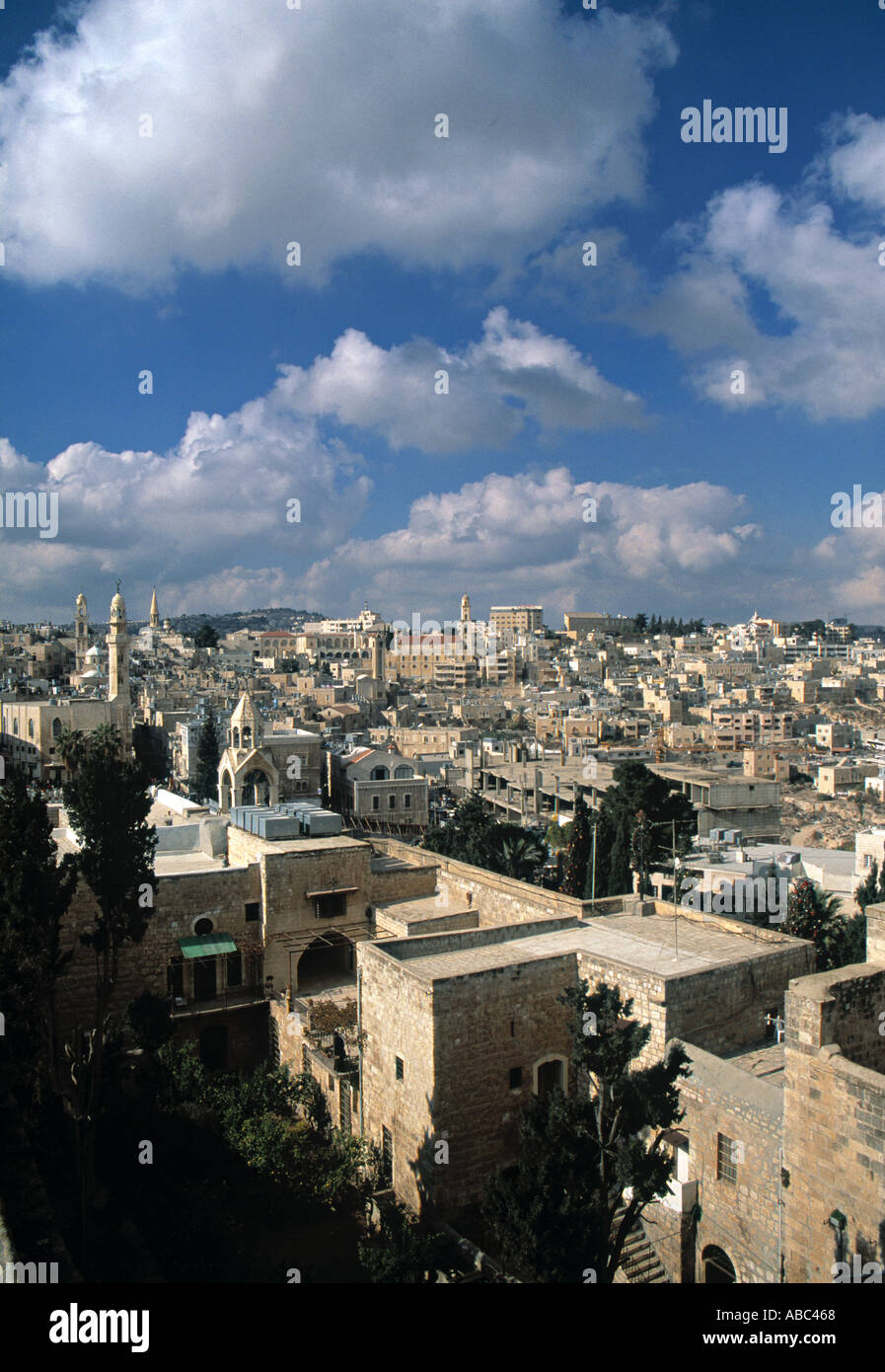 Church of the Nativity and Bethlehem, Israel Stock Photo - Alamy