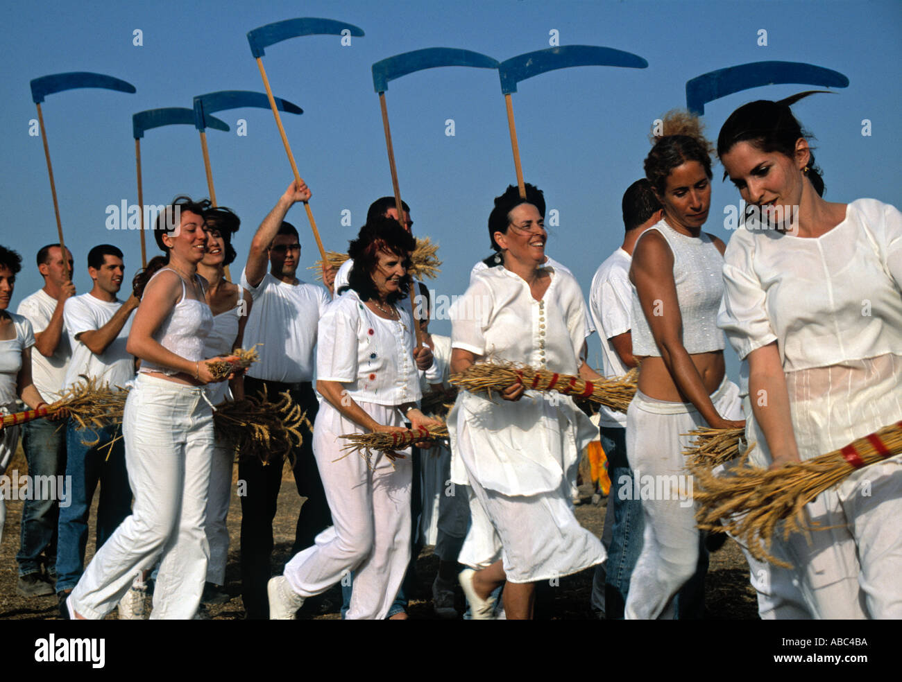Shavuot feast of weeks celebration israel stock photo alamy