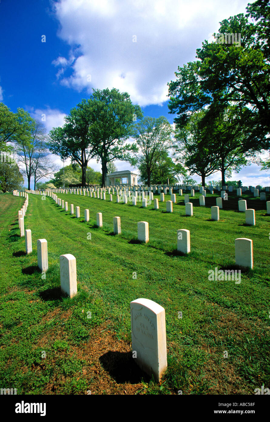 The Union cemetery, Marietta, USA Stock Photo Alamy