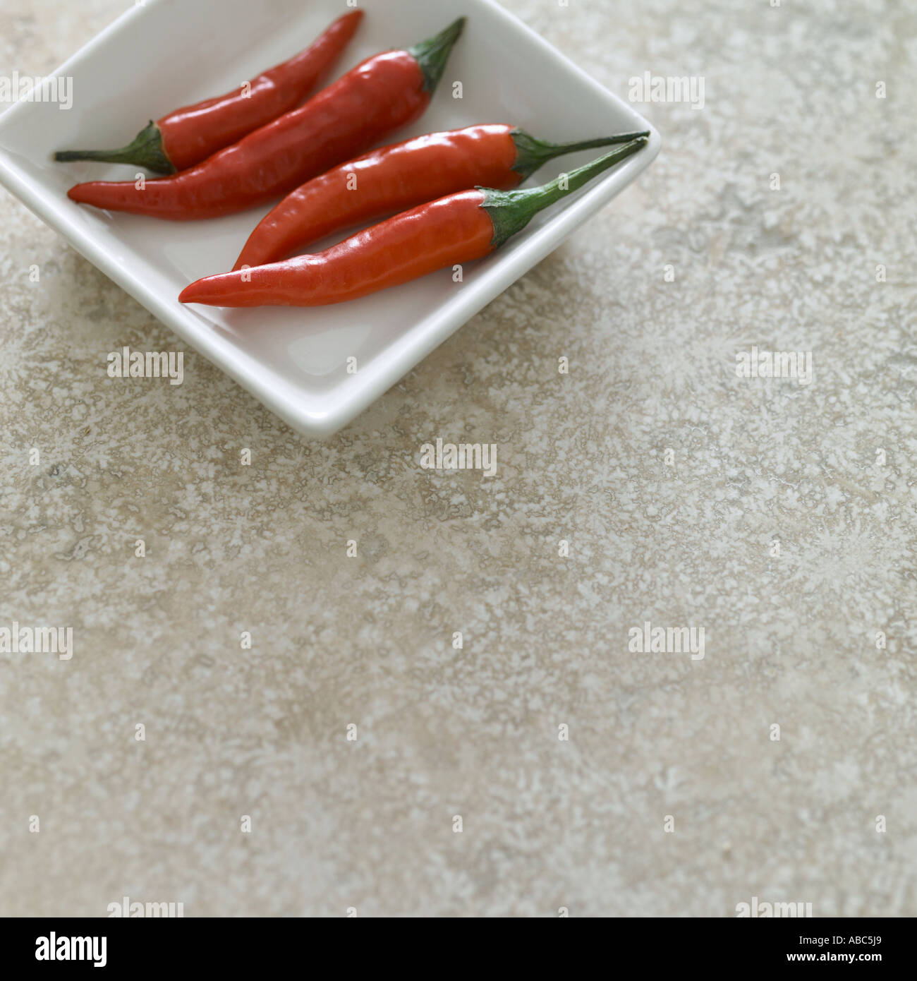 Red chillies Stock Photo