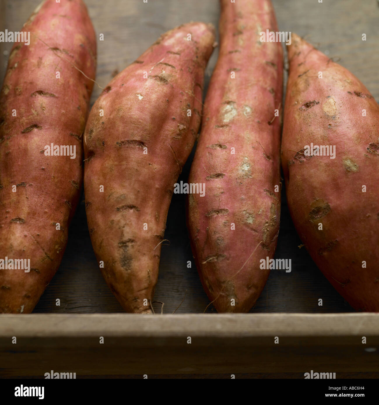 Sweet potatoes Stock Photo