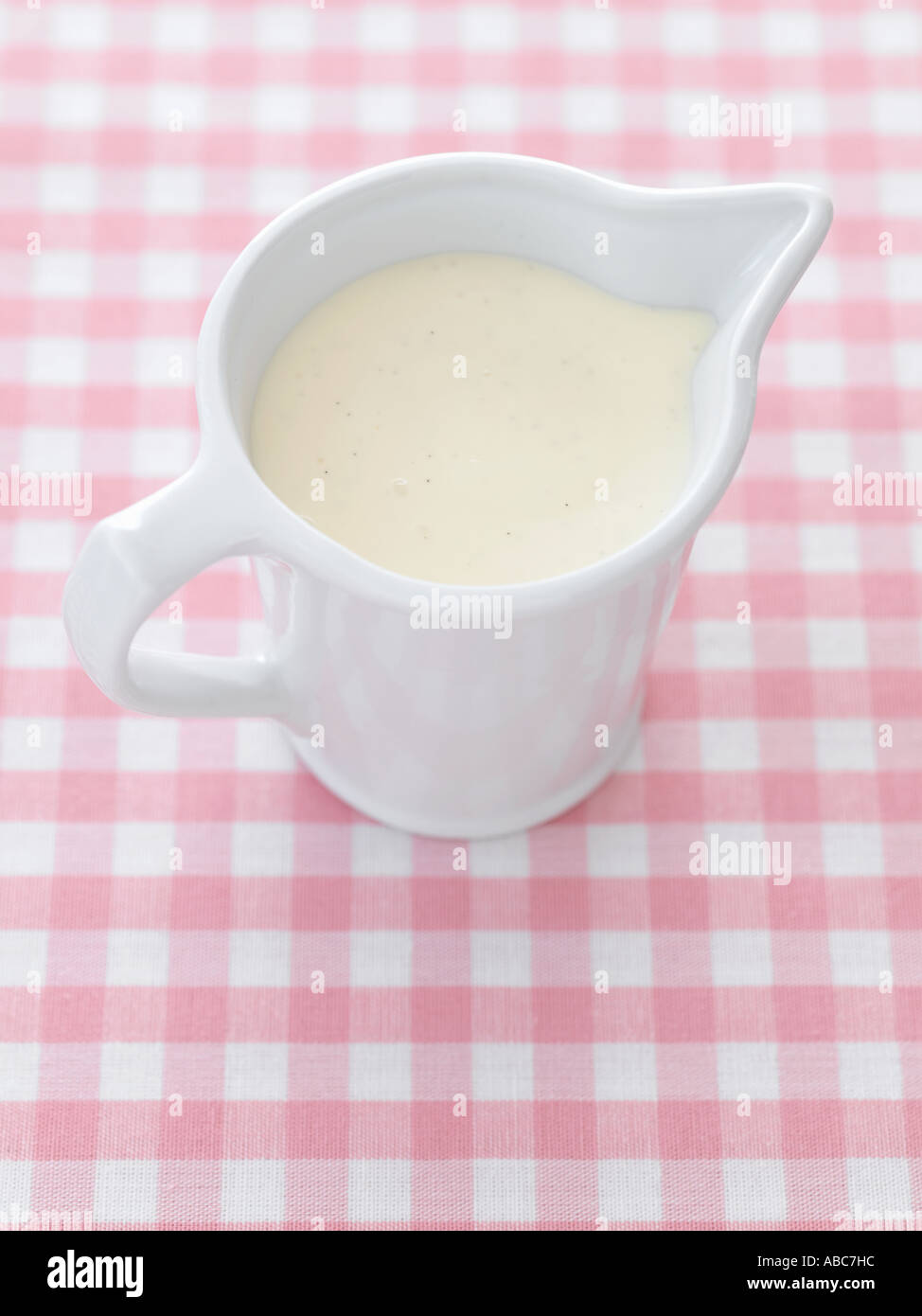 Jug of cream - high end Hasselblad 61mb digital image Stock Photo