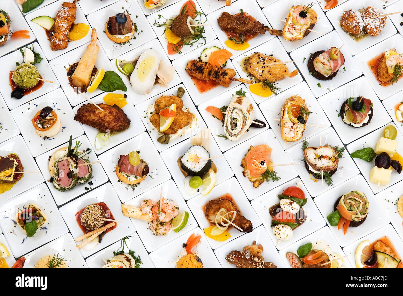 Delicous appetizers starters starter appetizer Stock Photo Alamy