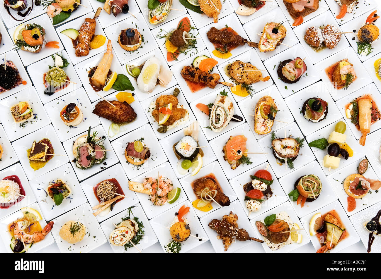 Delicous appetizers starters starter appetizer Stock Photo Alamy