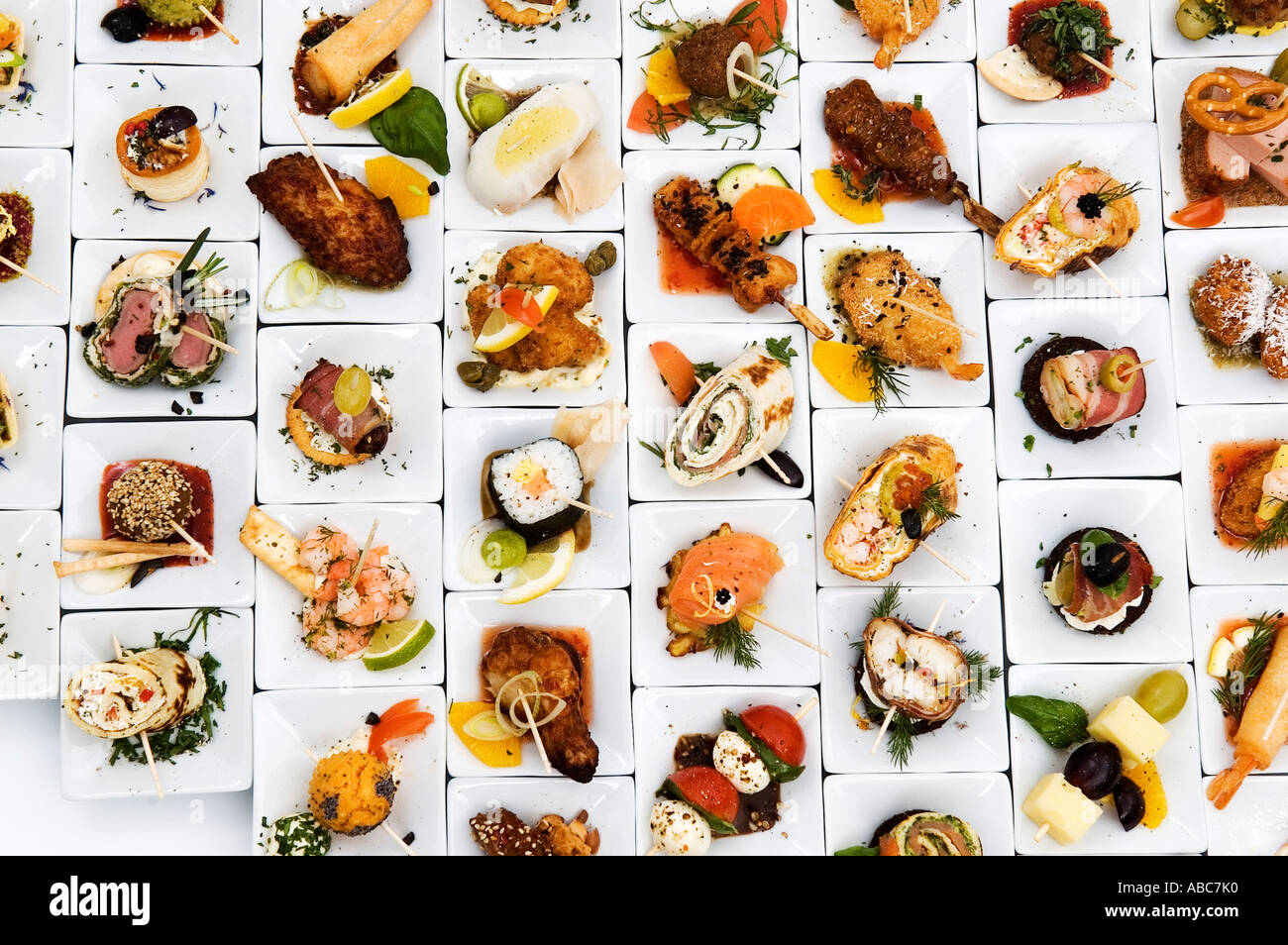 Delicous appetizers starters starter appetizer Stock Photo Alamy