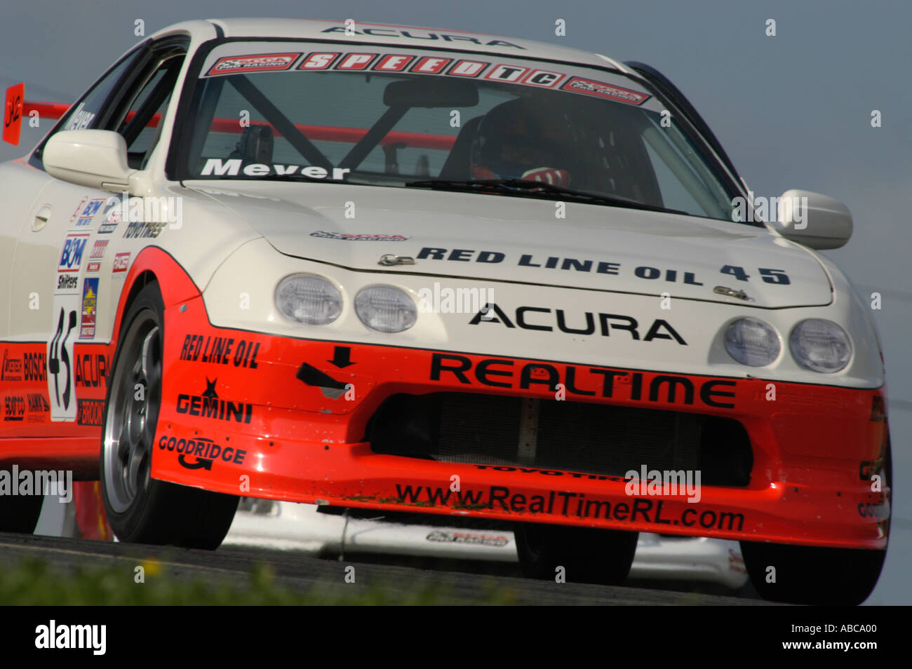 Speed World Challenge RealTime Racing Acura Integra Type R driven by Fred Meyer at Mid Ohio 2003 Stock Photo