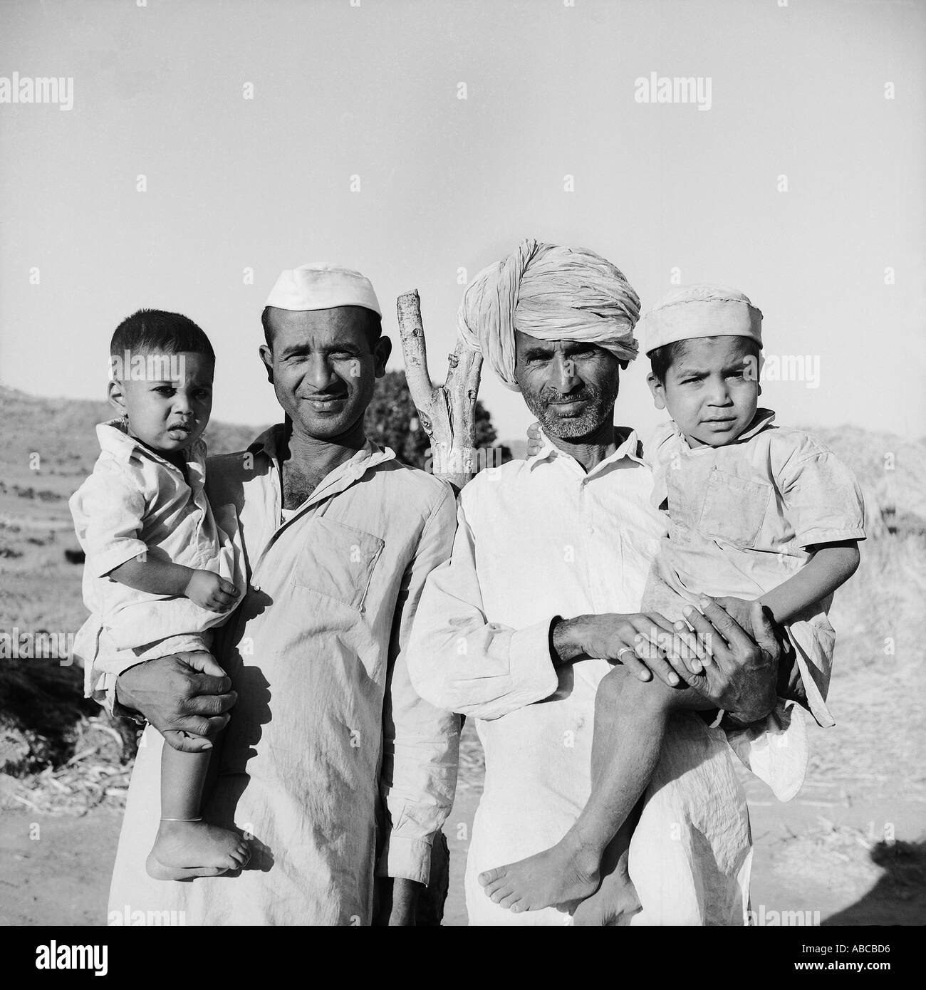 Indian children boys Black and White Stock Photos & Images - Alamy