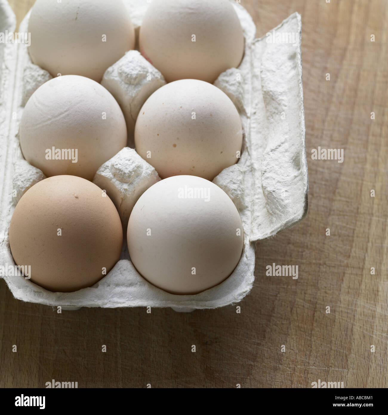 Eggs shot with Hasselblad medium format digital Stock Photo