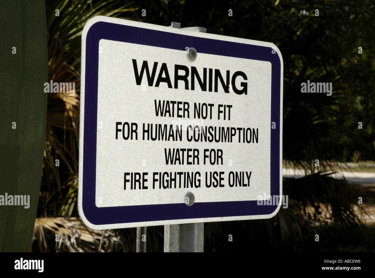 Environment Water not fit for human consumption Stock Photo Alamy