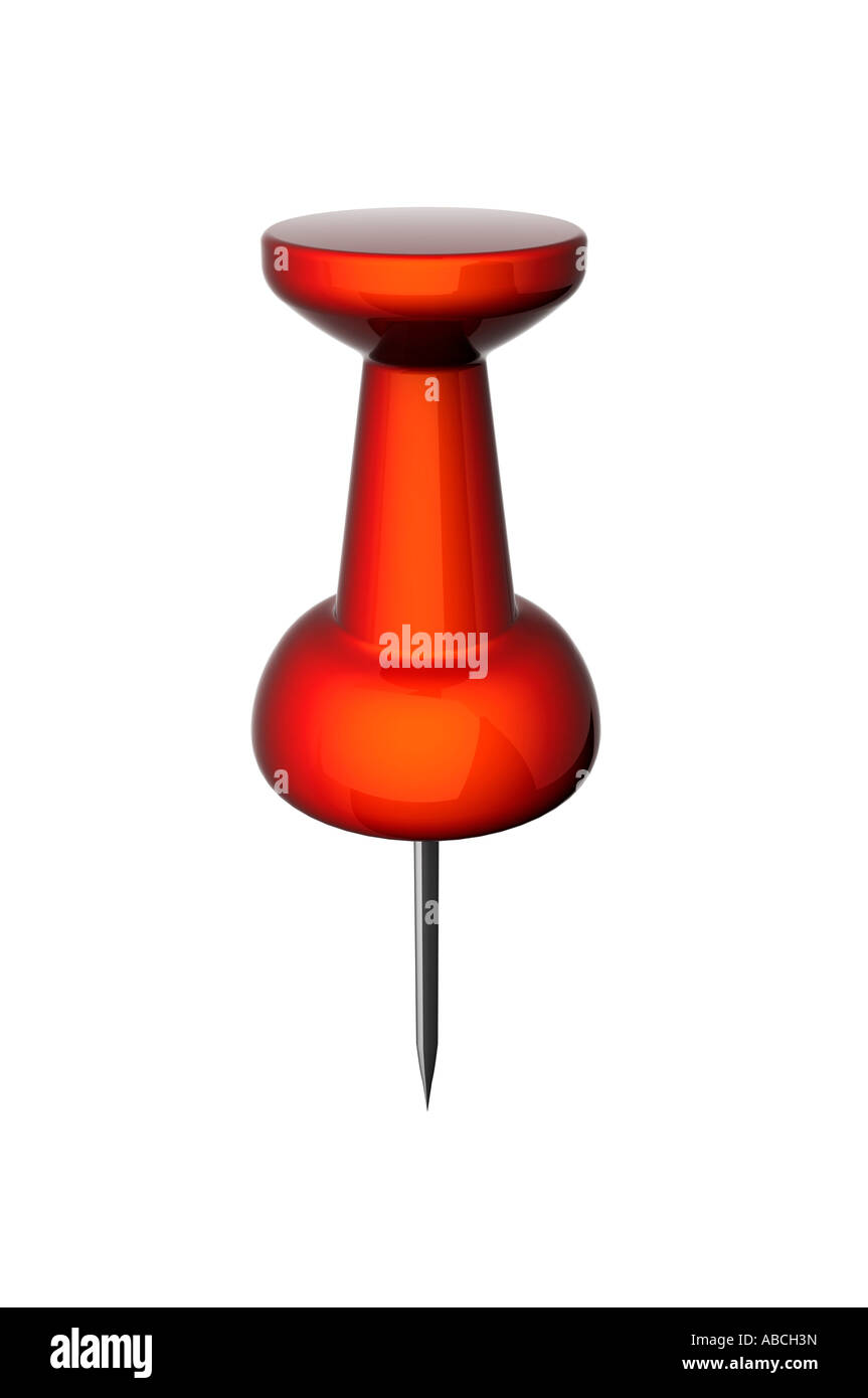 Map pin tack Stock Photo Alamy