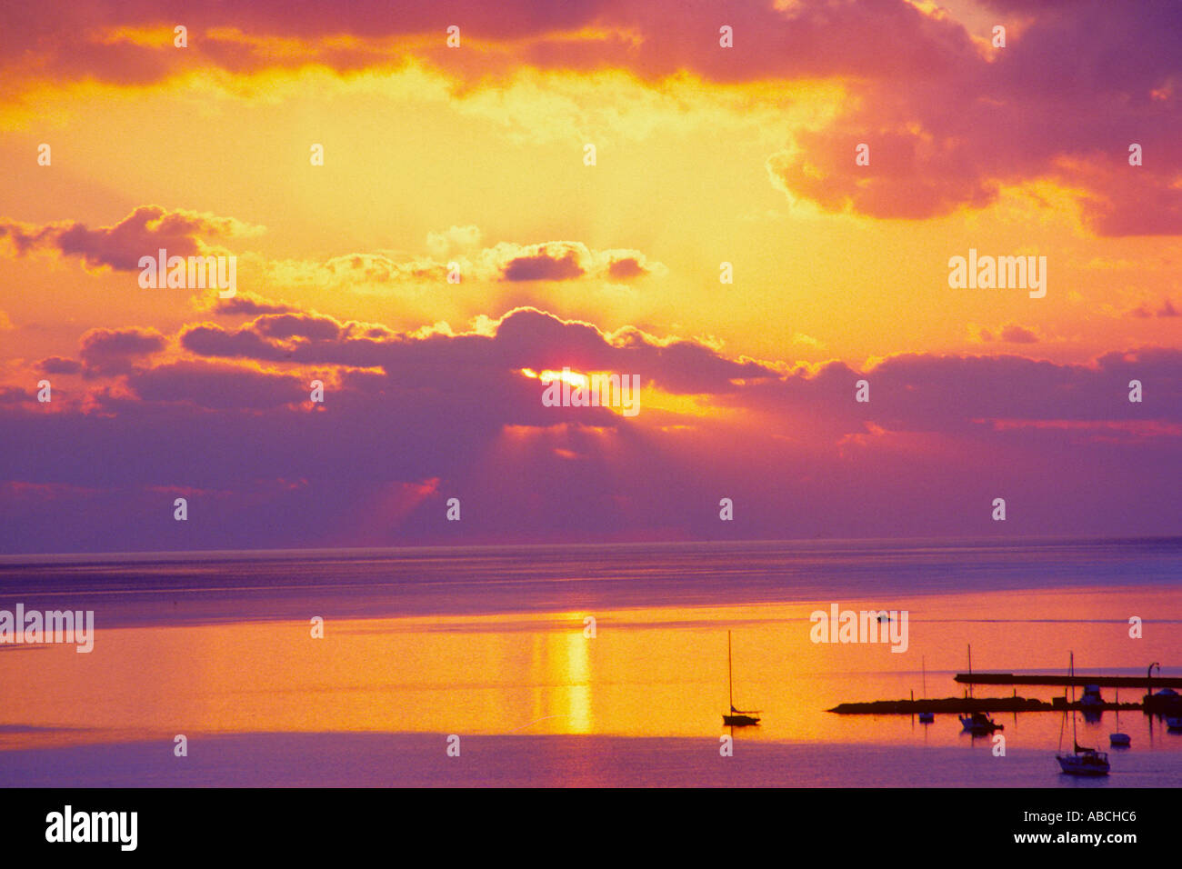 Bahamas Nassau sunrise Stock Photo - Alamy