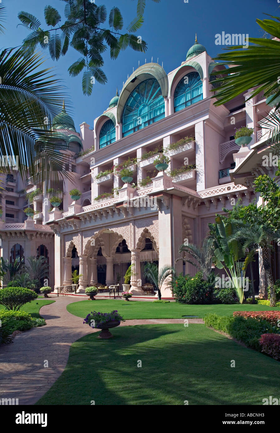 Leela Palace Hotel, Bangalore, Karnataka, India Stock Photo