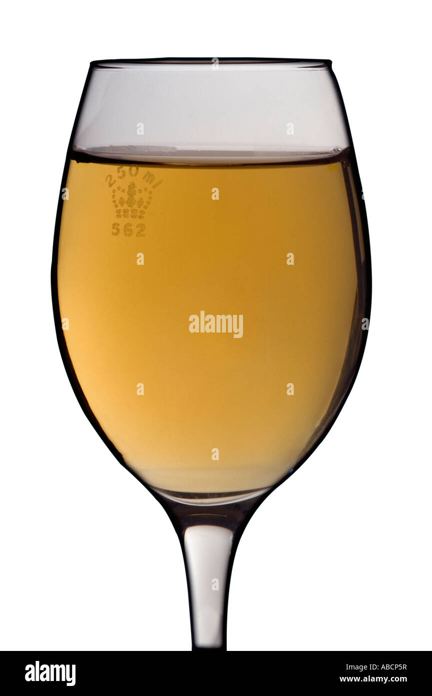 a white wine glass cut out on a white background Stock Photo Alamy
