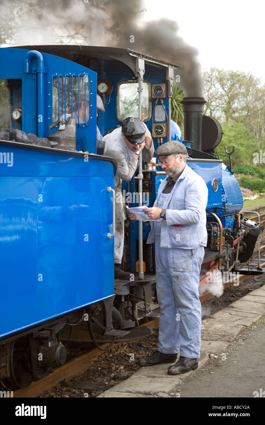 Narrow gauge steam train called the Darjeeling at Dduallt station on ...