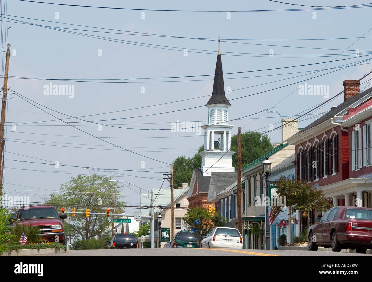 Town of Clear Spring, Maryland, USA Stock Photo Alamy