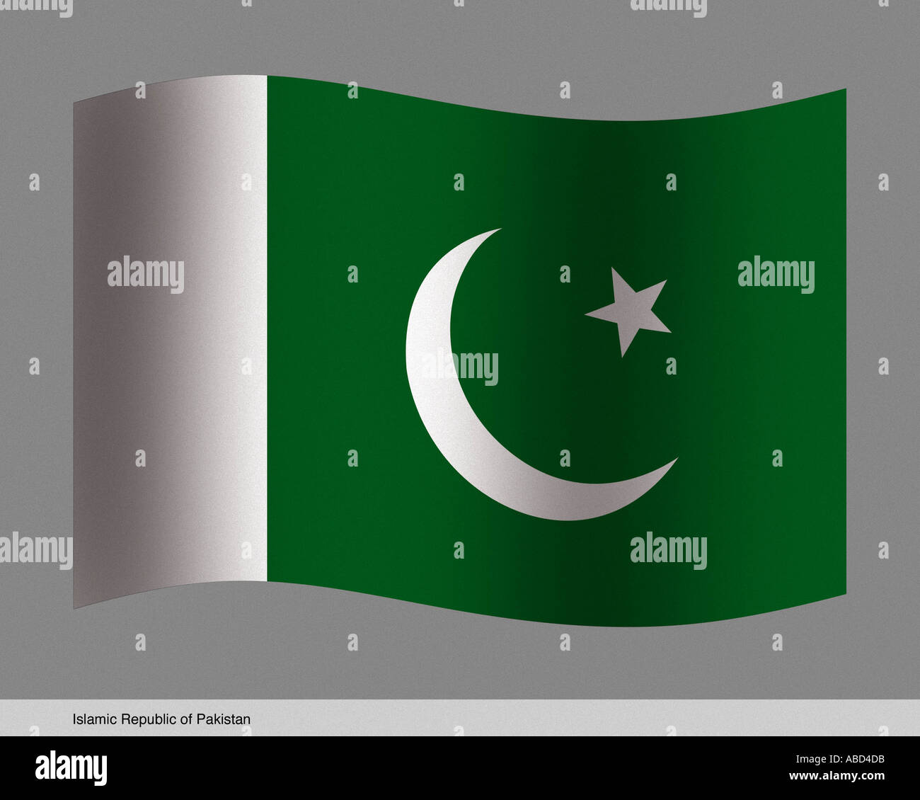 Islamic Republic of Pakistan Stock Photo