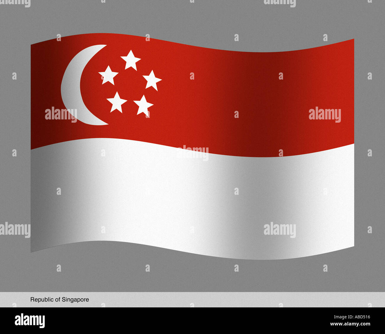 Republic of Singapore Stock Photo