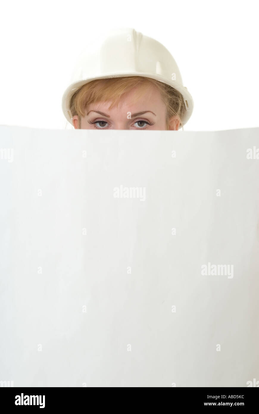 looking over the plans Stock Photo - Alamy