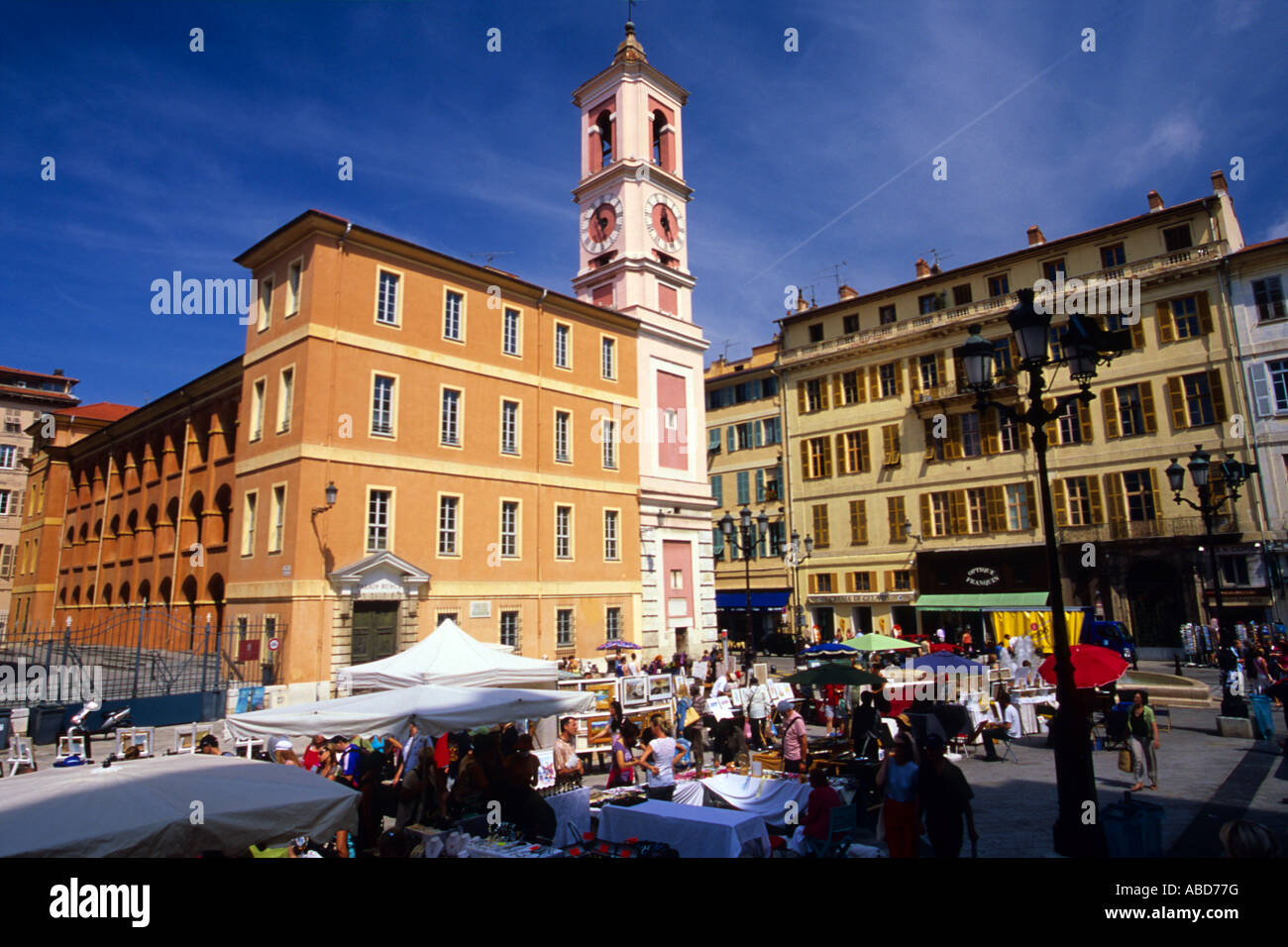 Nice Alpes-Maritimes Cote d'Azur French Riviera France Paca Europe Stock Photo