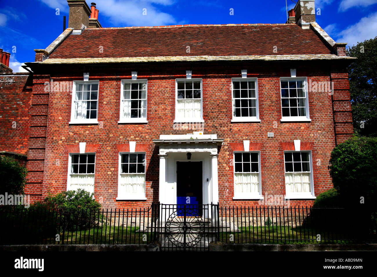 A Town House in Christchurch Town Dorset England Britain UK Stock Photo
