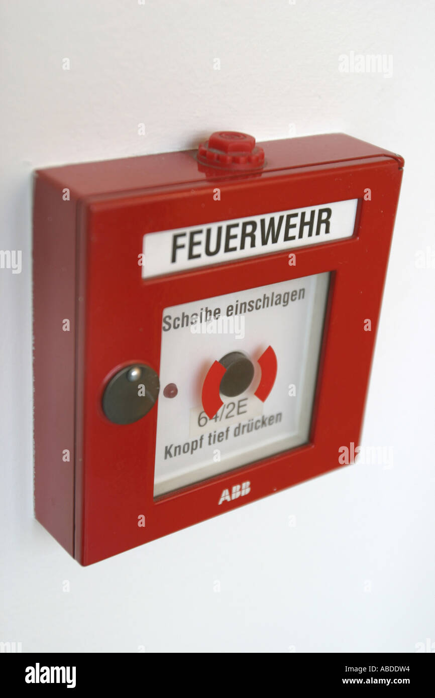 fire-alarm Stock Photo