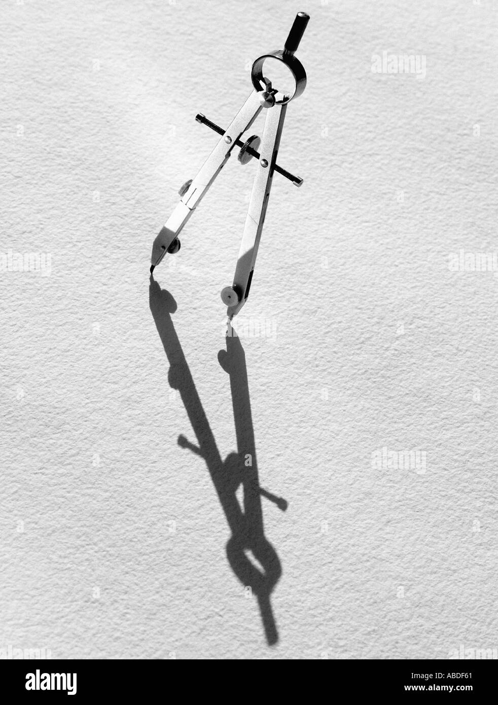 Pair of compasses Black and White Stock Photos Images Alamy