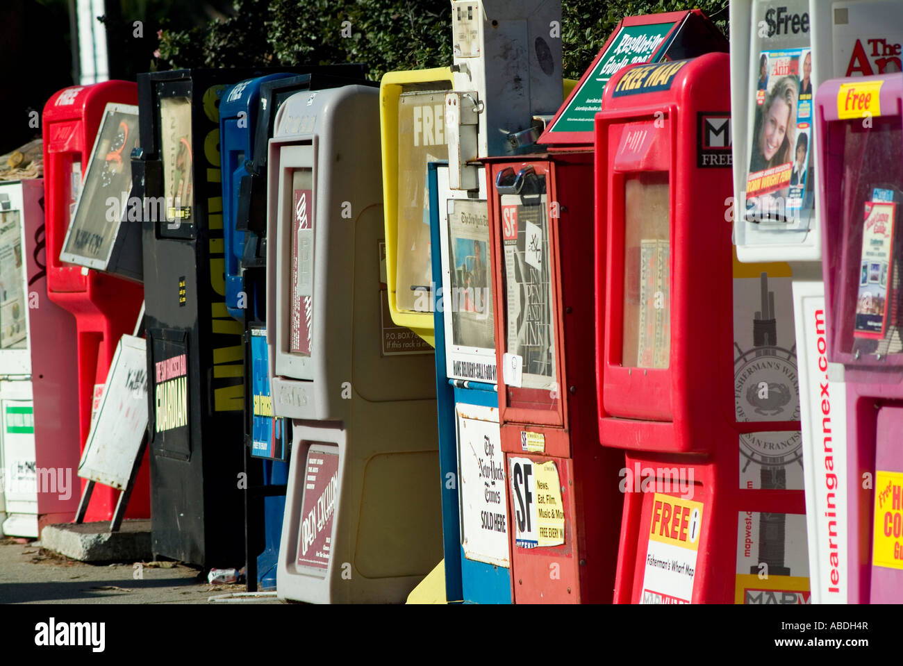 Newspaper vending boxes hires stock photography and images Alamy