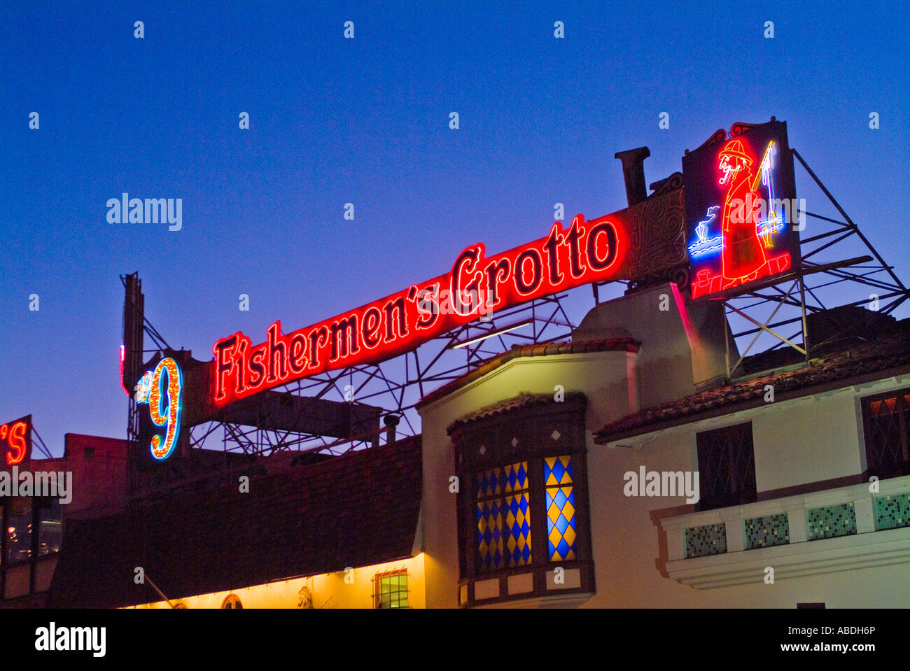 San Francisco Fisherman's Wharf Landmark Alioto's Restaurant