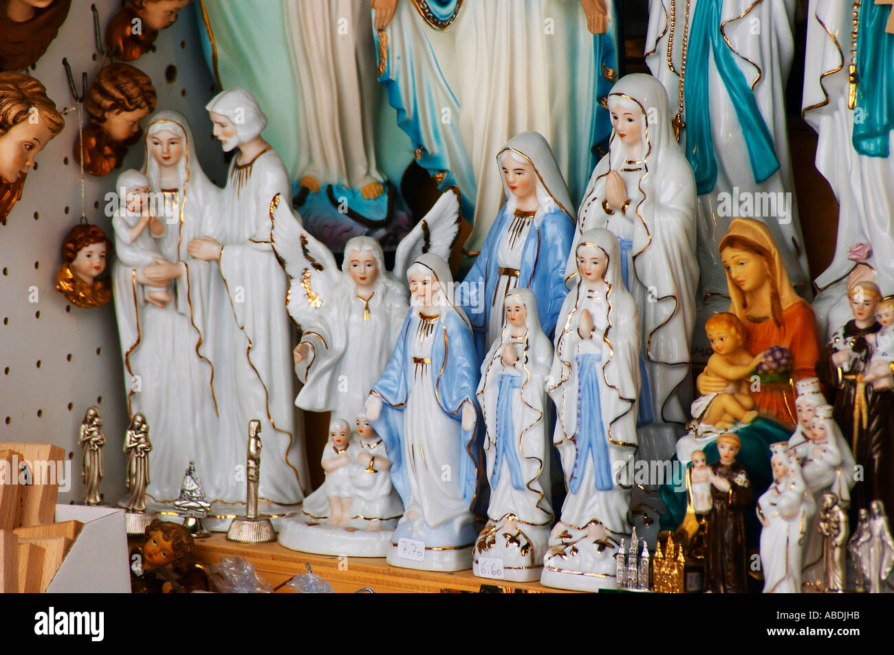 statues of Mother Mary Stock Photo Alamy