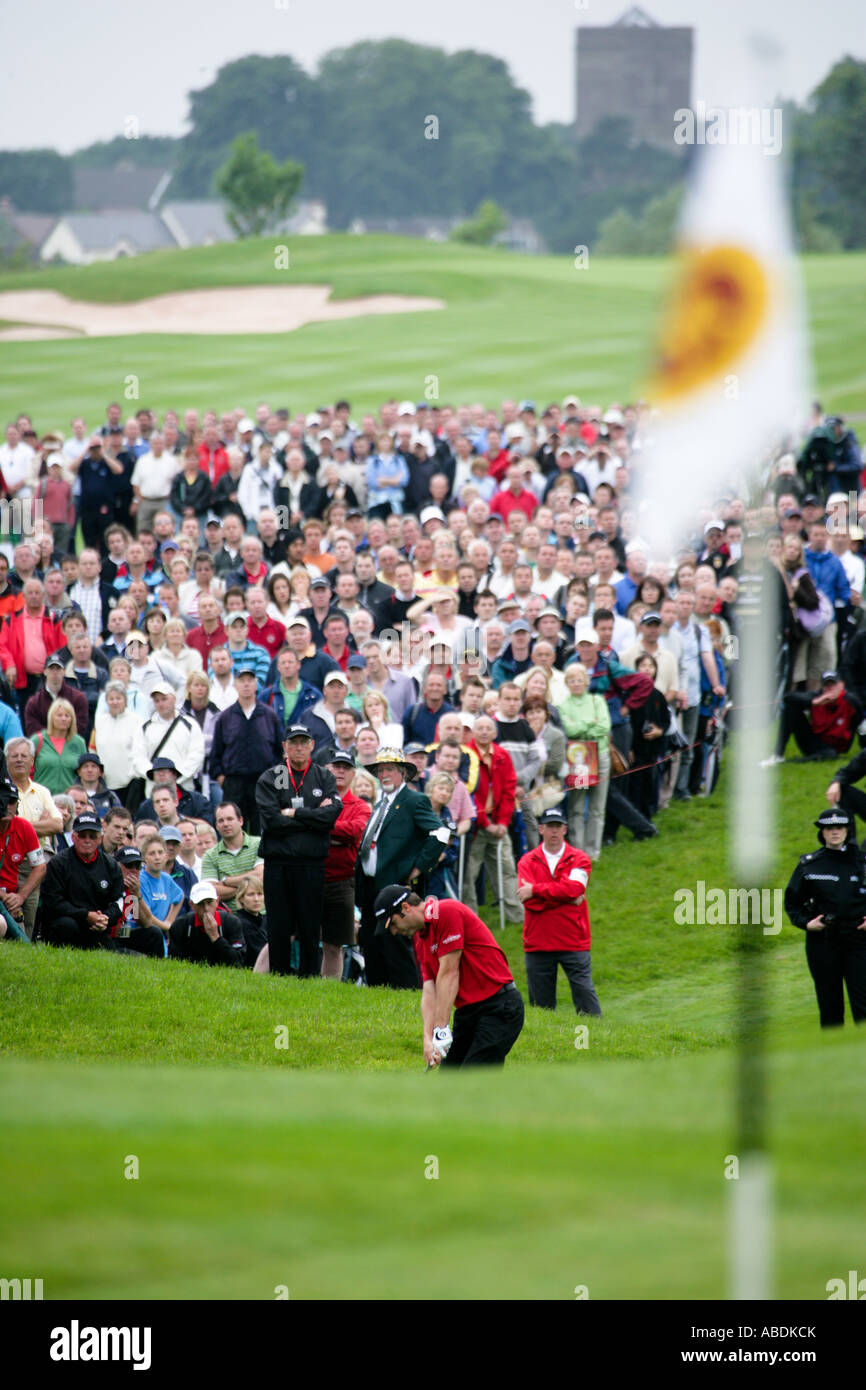 Welsh Golfer Bradley Dredge Welsh Open Golf Stock Photo Alamy