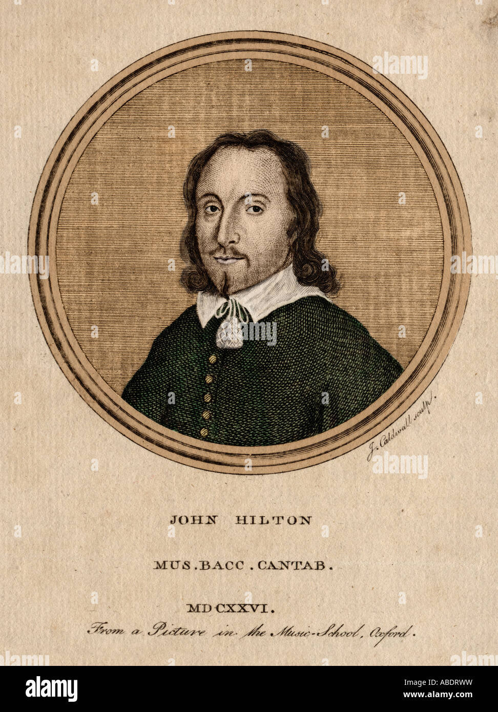 John Hilton the Younger Stock Photo