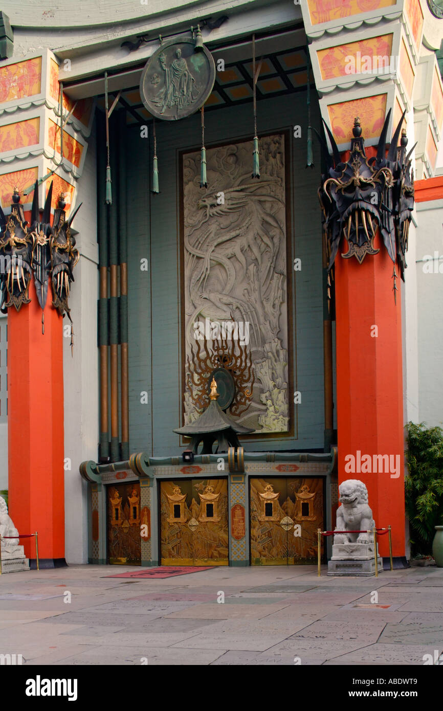 Grauman s Chinese Theater on Hollywood Boulevard Hollywood Los Angeles California Stock Photo