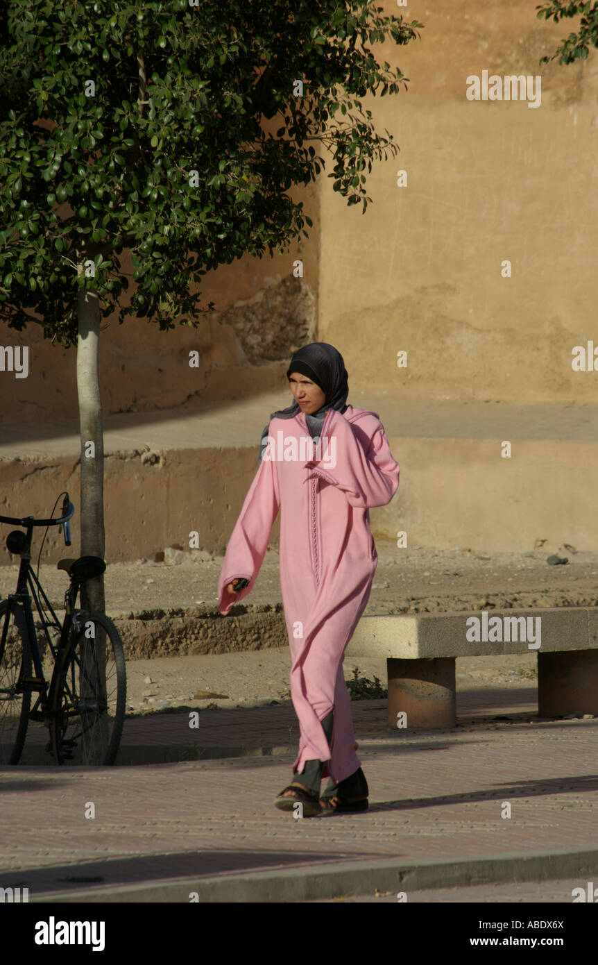 Girl in Headscarf, Taroudant, Morocco Stock Photo Alamy