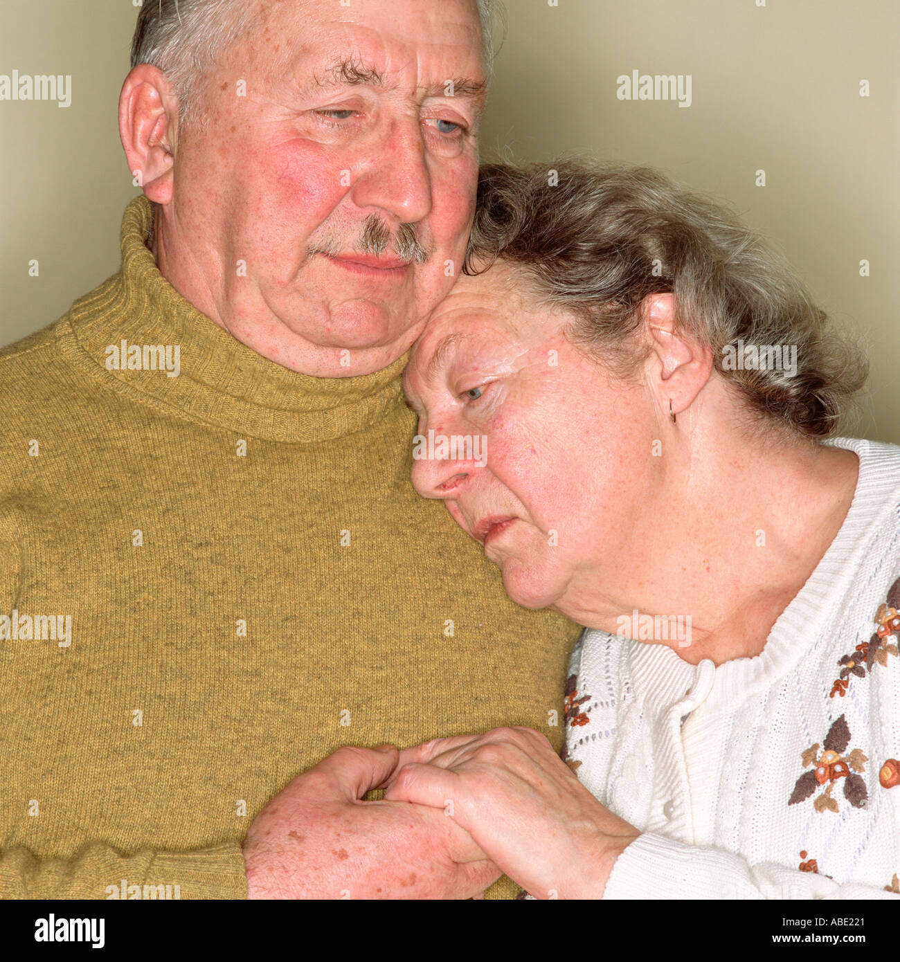 Loving senior couple Stock Photo
