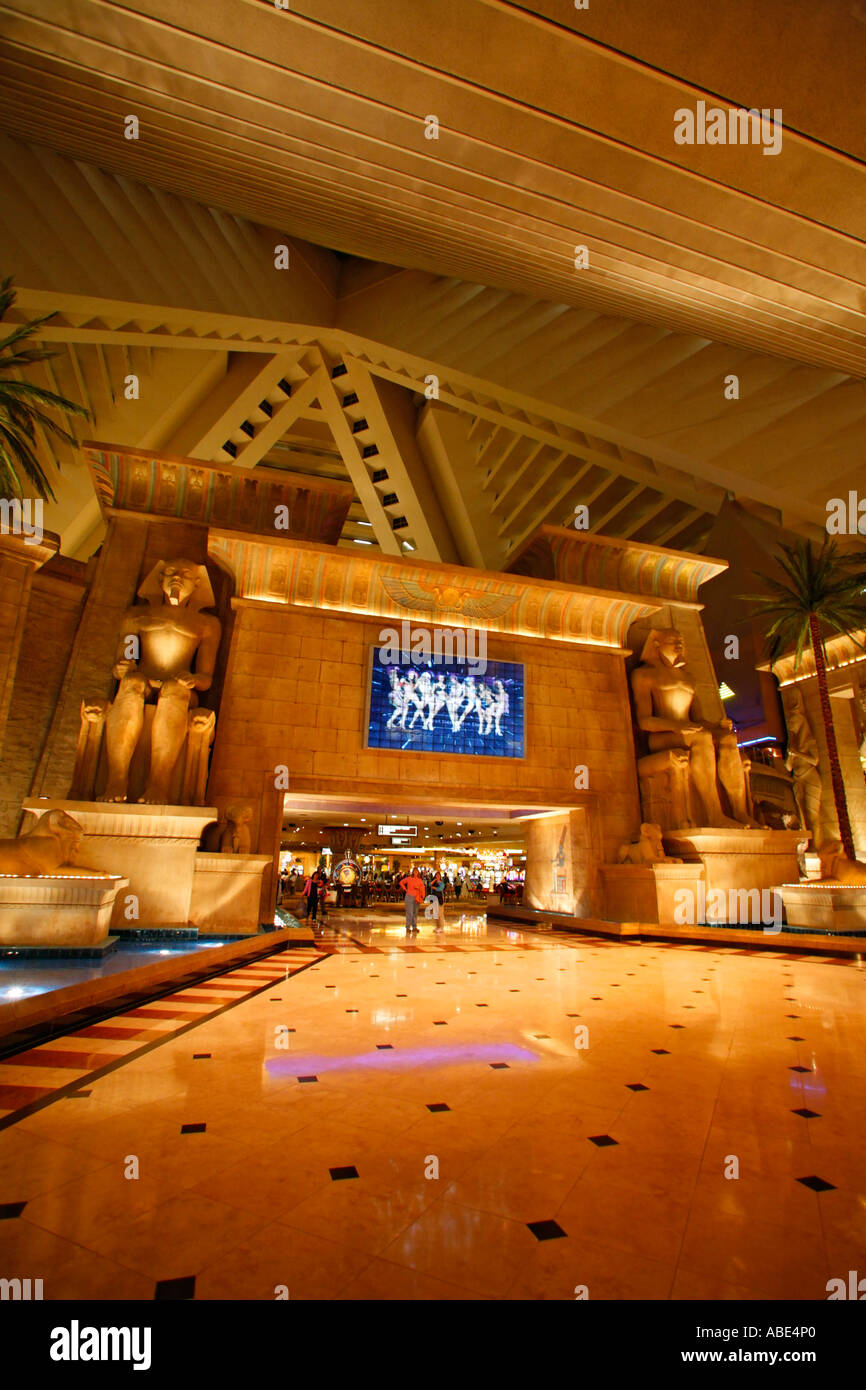 Luxor hotel and casino interior hires stock photography and images Alamy