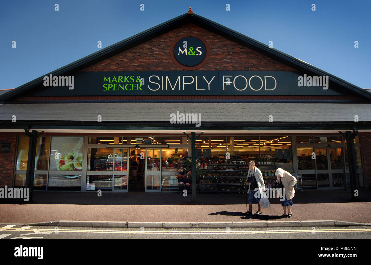 The Marks Spencer Store In Tiverton Devon Uk Stock Photo Alamy