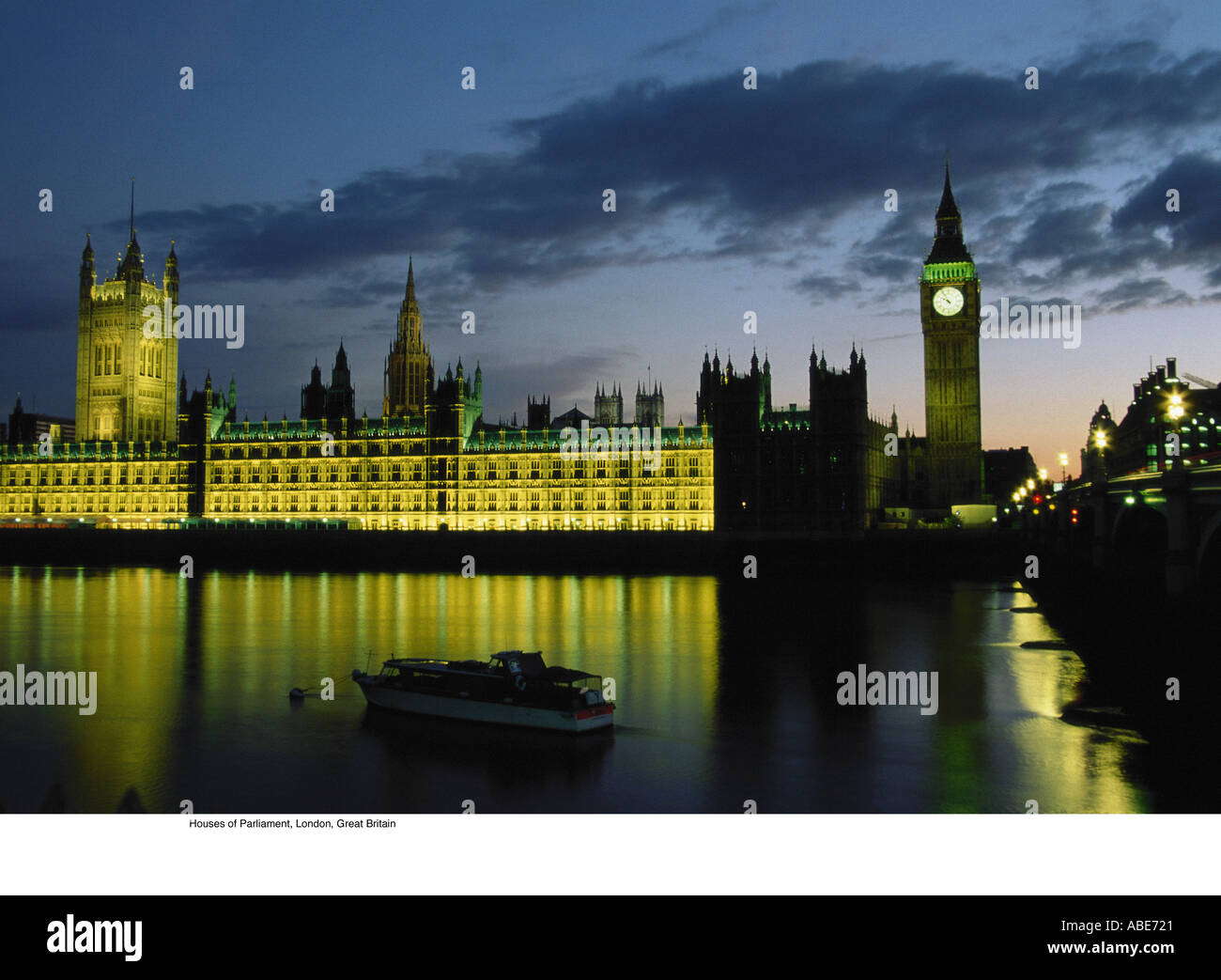 Houses of Parliament, London, Great Britain Stock Photo