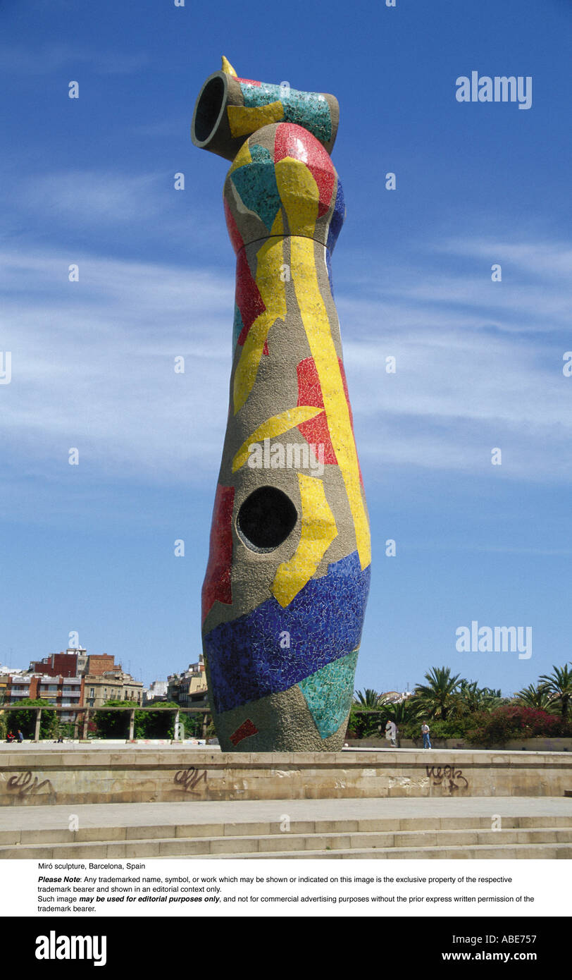 Miro sculpture hi-res stock photography and images - Alamy