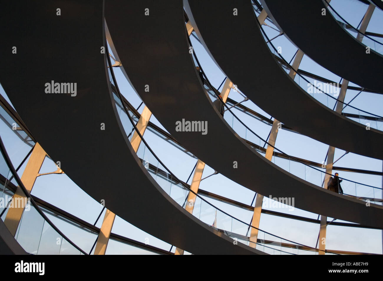 spiral ramp in the reichstag in berlin Stock Photo - Alamy