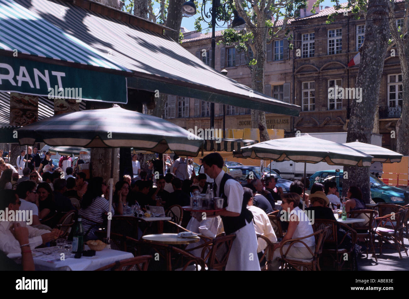 Cafe aix en provence france hi-res stock photography and images - Alamy