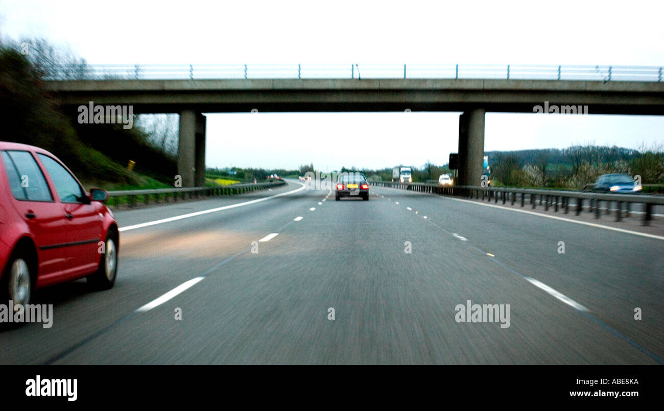 Travelling on the m6 motorway hi-res stock photography and images - Alamy