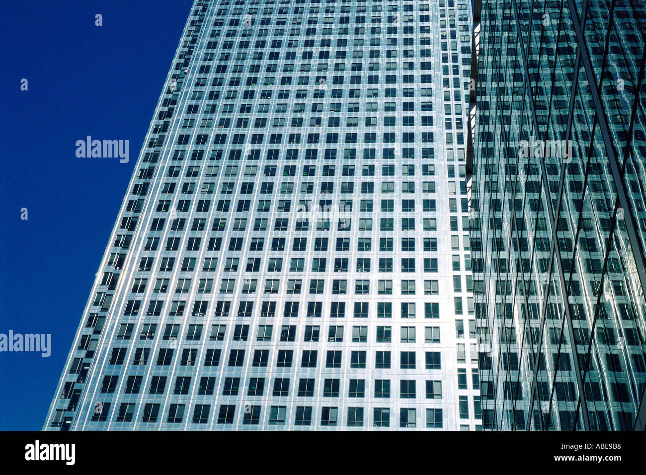 Portion of multi-storied building Stock Photo