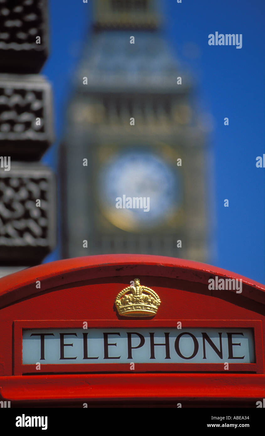 Old fashioned red telephone box hi-res stock photography and images - Alamy