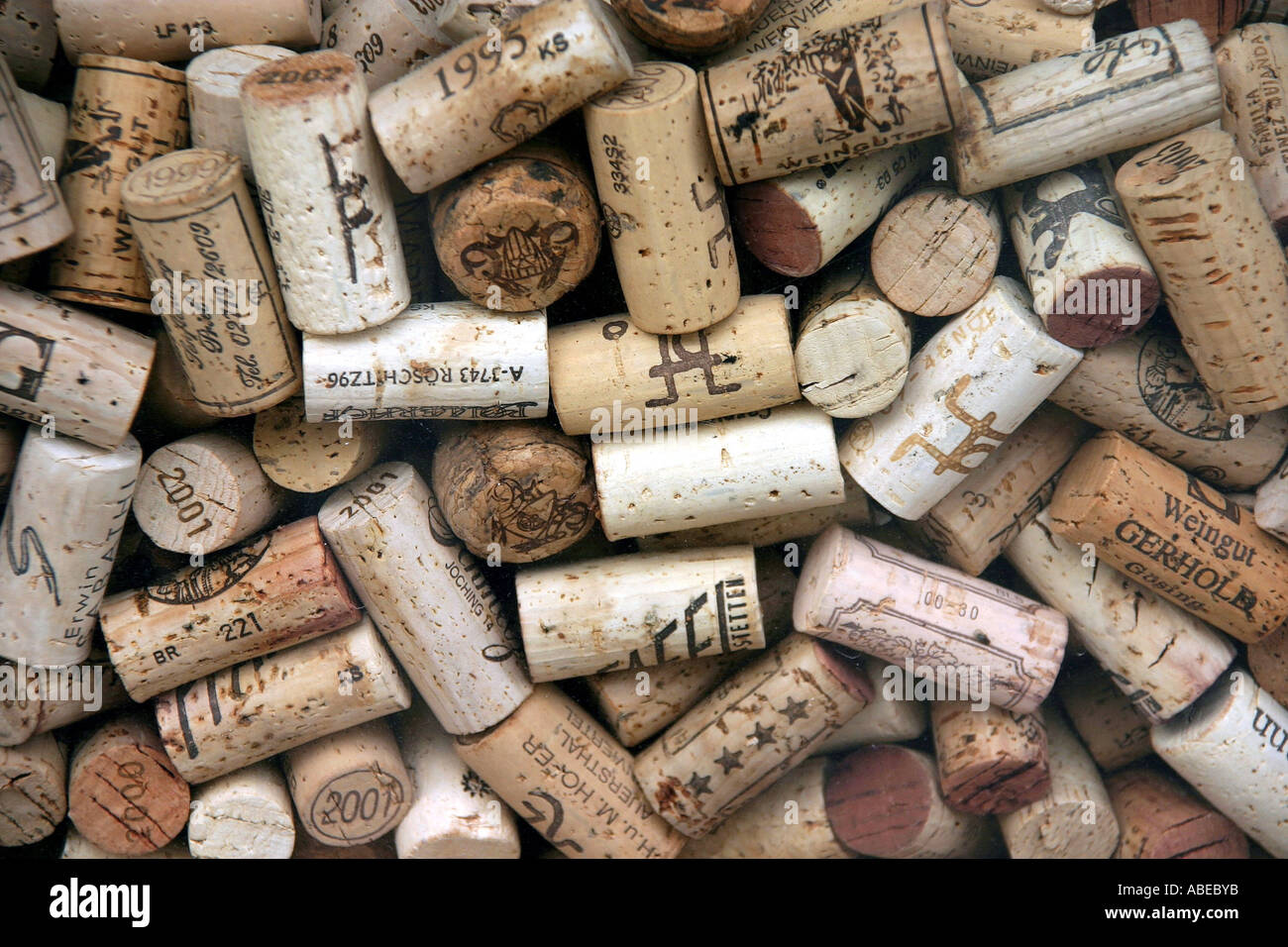 Many bottle corks Stock Photo Alamy