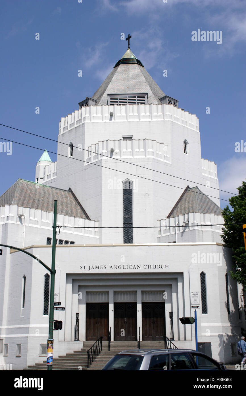 Saint James Anglican Church in Vancouver British Columbia Canada Stock Photo