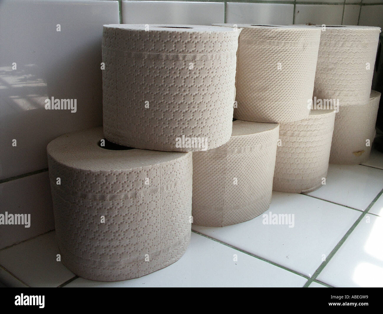 roll of toilet paper Stock Photo Alamy